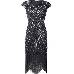 PrettyGuide Woman’s 1920s Flapper Dress (XL)